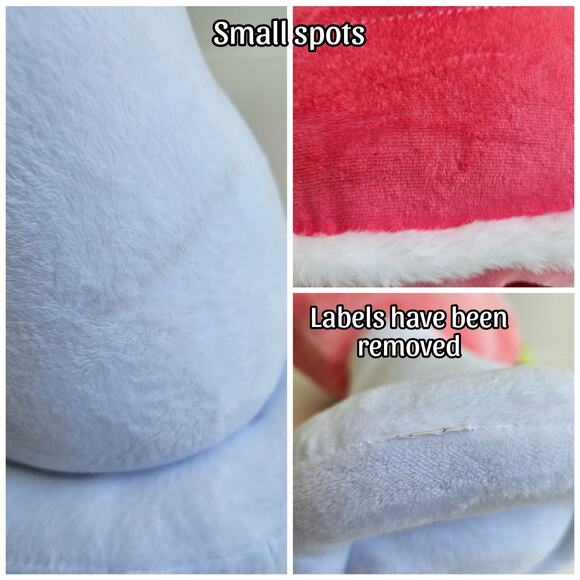 Kawaii Cocktail Plush Strawberry Margarita Martini Daiquiri Drink Stuffed Pink - Picture 7 of 8